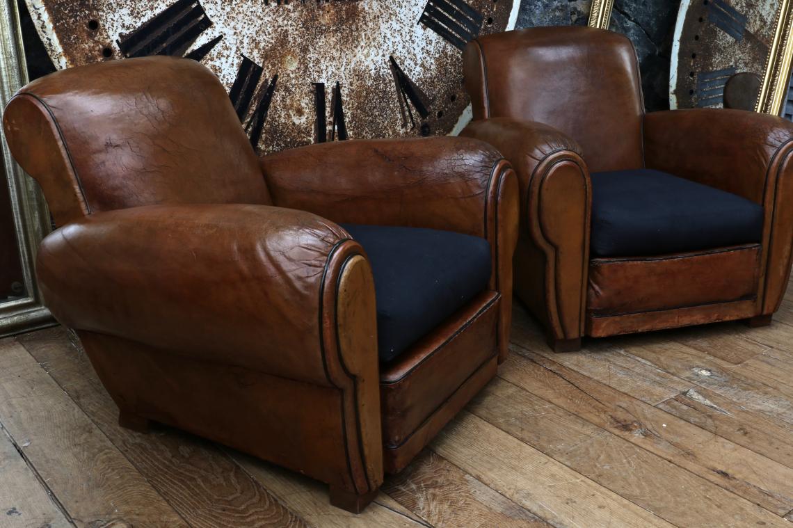 The Most Fabulous Pair of Club Chairs